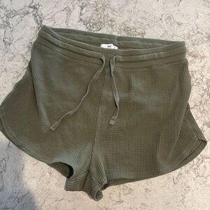 TNA green shorts